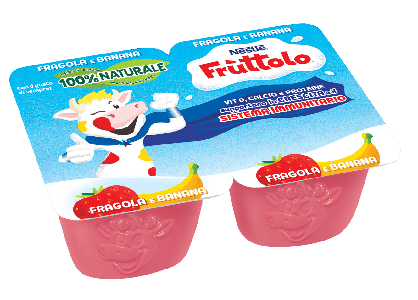 Frùttolo Frutta Mista Fragola e Banana