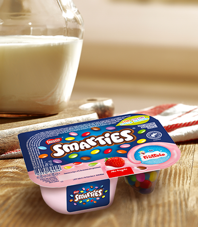 Frùttolo Yogurt alla fragola & Smarties®