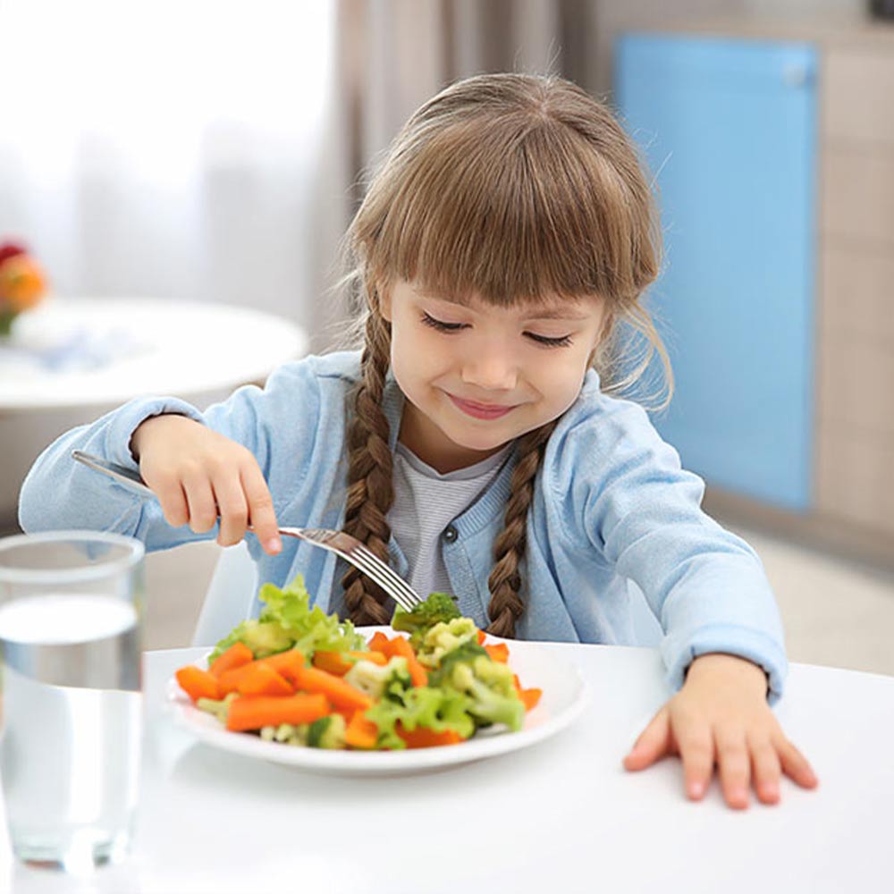 Il fabbisogno alimentare giornaliero di nutrienti nei bambini