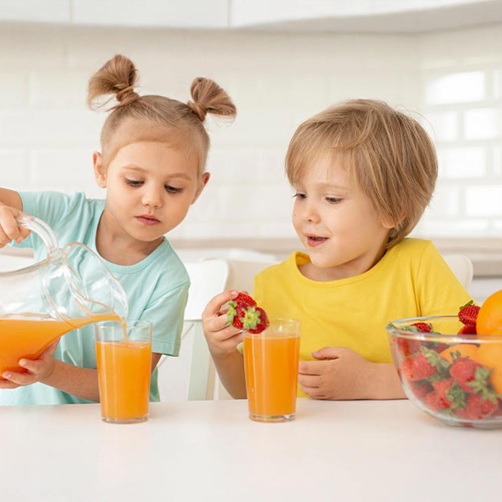 Spremuta d'arancia bambini: ottima a tutte le ore