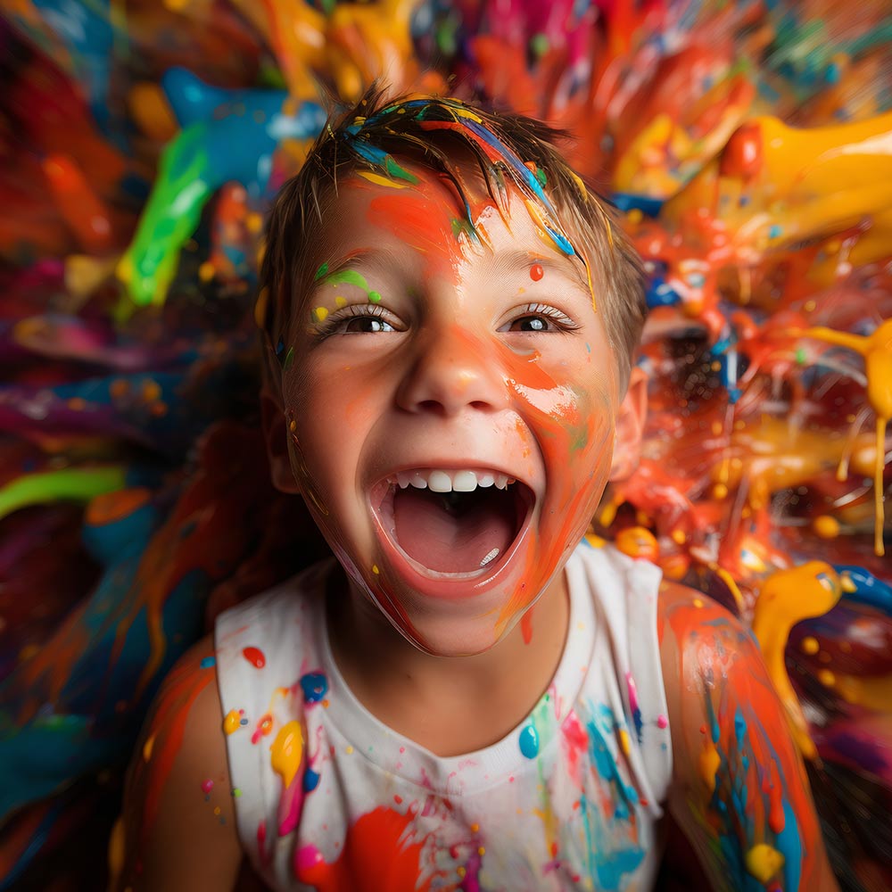 Digitopittura: cos'è, come insegnarla ai bambini con idee originali