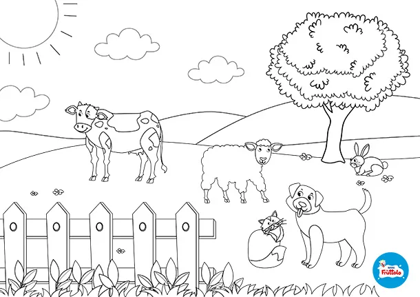 Scarica il disegno degli animali domestici