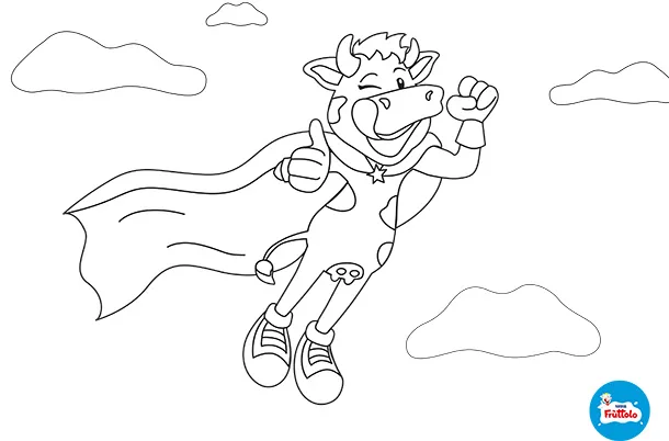 Scarica il disegno della Mucca di Frùttolo
