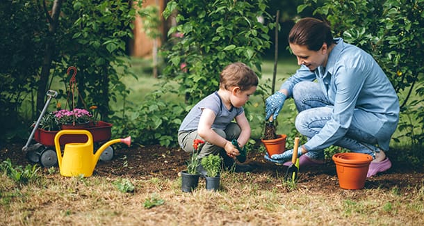 Come fare giardinaggio con i bambini